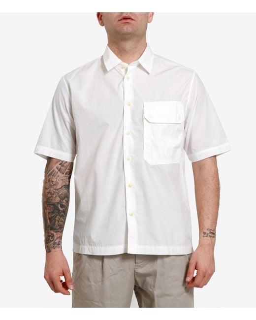 C P Company White Shirts