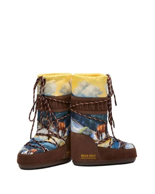 Moon Boot X Guest In Residence Multicolor Moon Boot X Guest