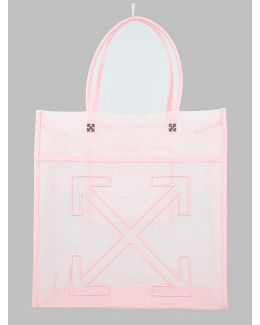 Off-White c/o Virgil Abloh Pink Tote Bag Market