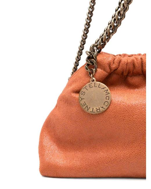 Stella McCartney Brown Falabella Mini Tote Bag