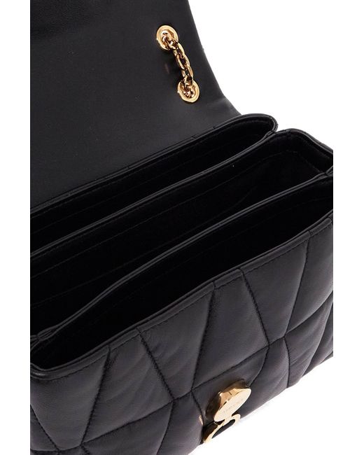 Versace Black Gesteppte Umhängetasche Kleio