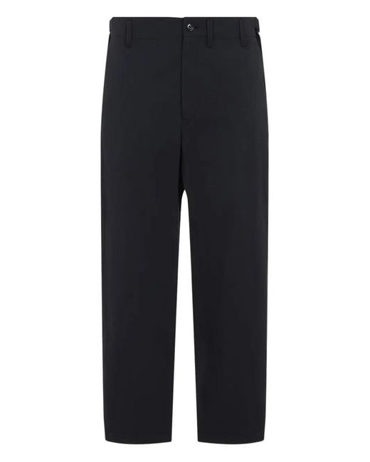 Lemaire Blue Pants With Button Closure