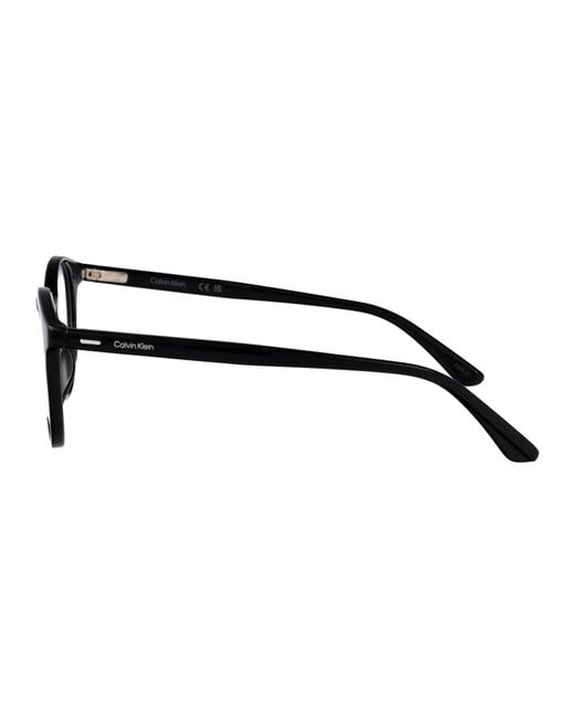 Calvin Klein Black Round Optical Ck20527 001