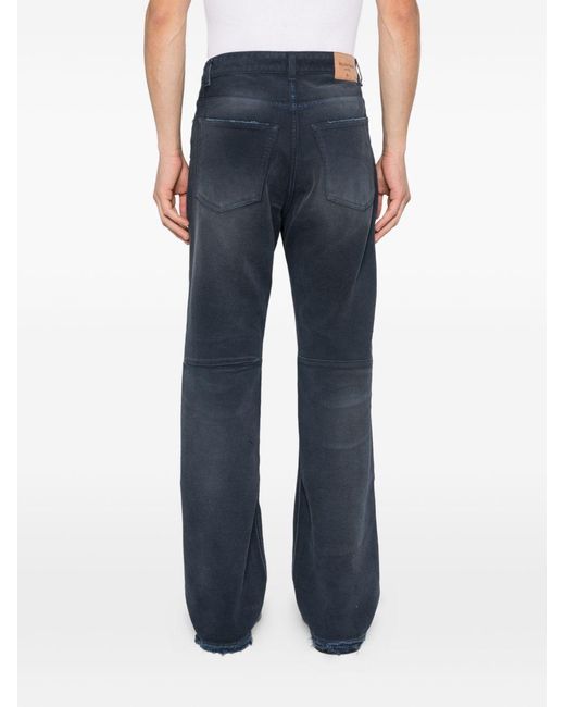 Balenciaga Blue Denim Cotton Jeans for men