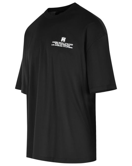 Amiri Black 'Built On Dreams' Cotton T Shirt