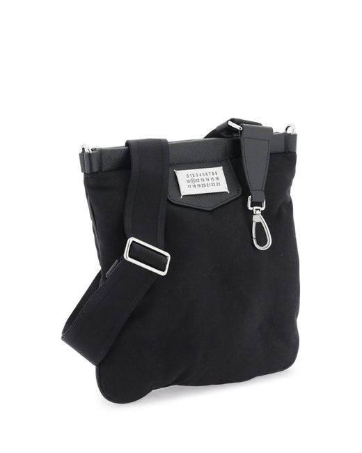 Grained Leather 5 AC 'Micro Bag Maison Margiela de color Black