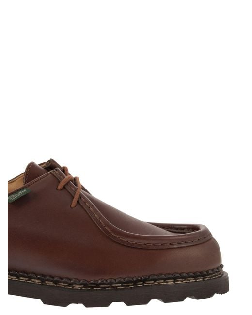 Paraboot Brown Michael Leather Derby