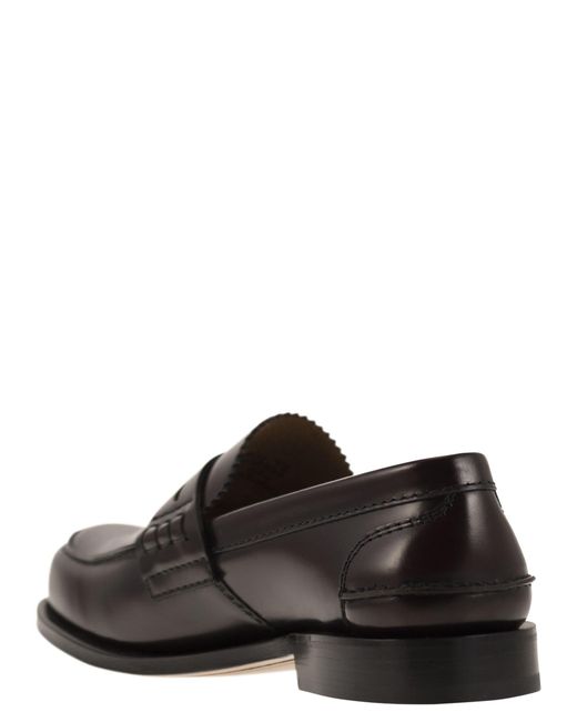 Church's Red Pembrey Calf Leather Loafer for men