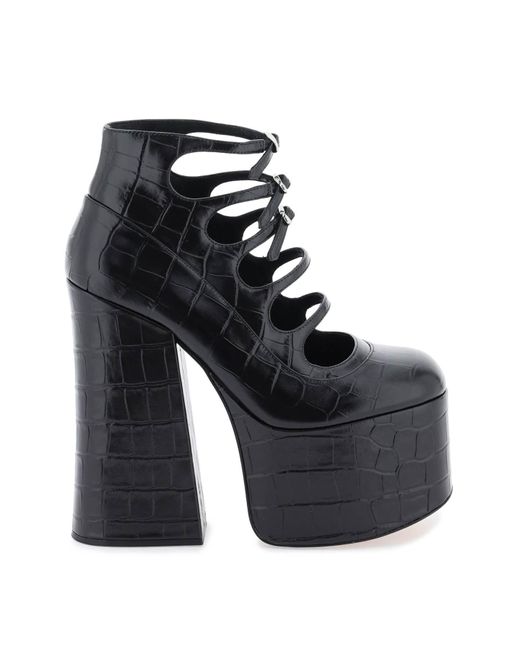 Marc Jacobs The Croced Kiki Ankle Boots in het Black