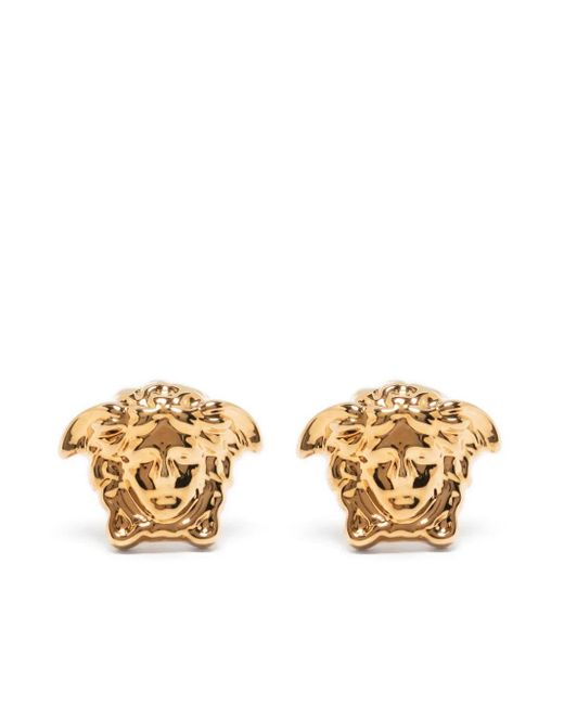 Versace Metallic Medusa Stud Ohrringe