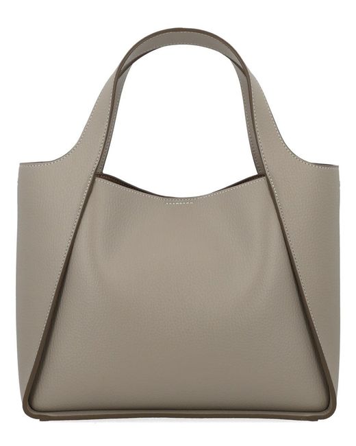 Stella McCartney Brown Tote Bag With Logo