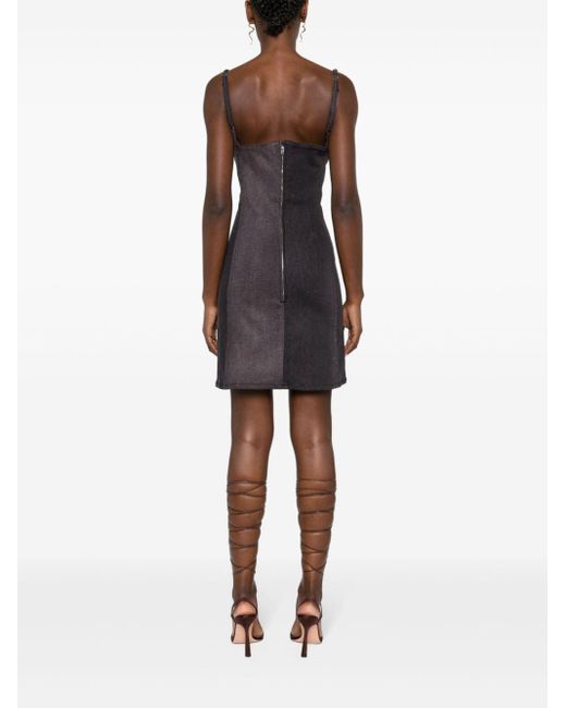 Y. Project Black Denim Mini Dress