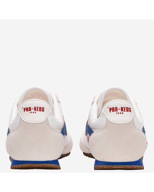 Pro Keds White Racer 77 Sneakers