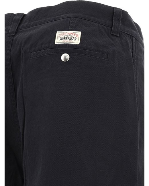 Stussy Blue Workgear Trousers