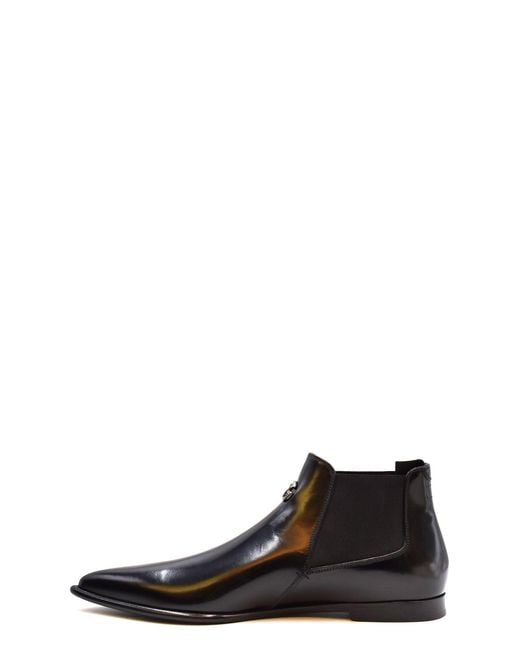 Dolce & Gabbana Black Bootie for men