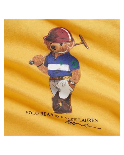 Polo Ralph Lauren Yellow "Bear" Shirt
