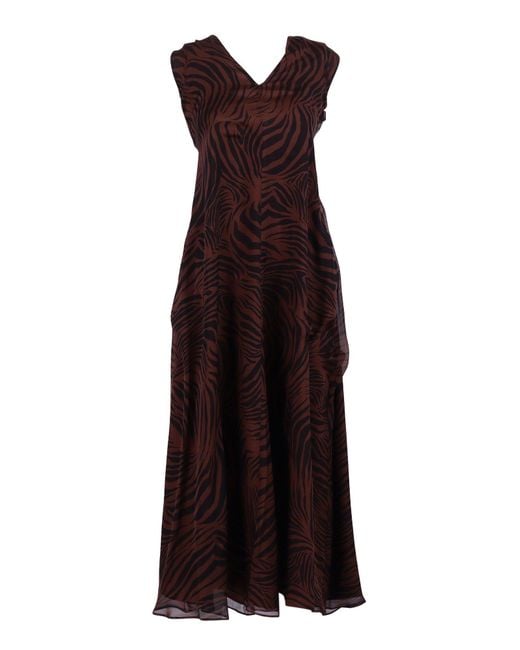 Max Mara Purple Abito Salice