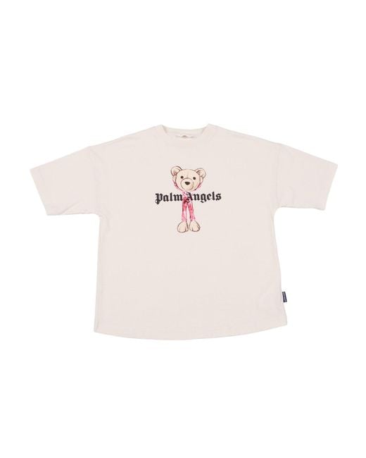 Palm Angels Pink Pa Mascotte Bear Over Tee S/S Girl for men