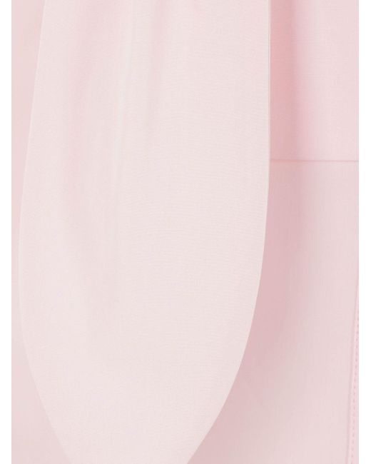 Loewe Pink Draped Cotton Shirt