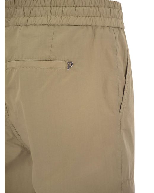 Pantalon de jogger en coton alba Dondup en coloris Natural