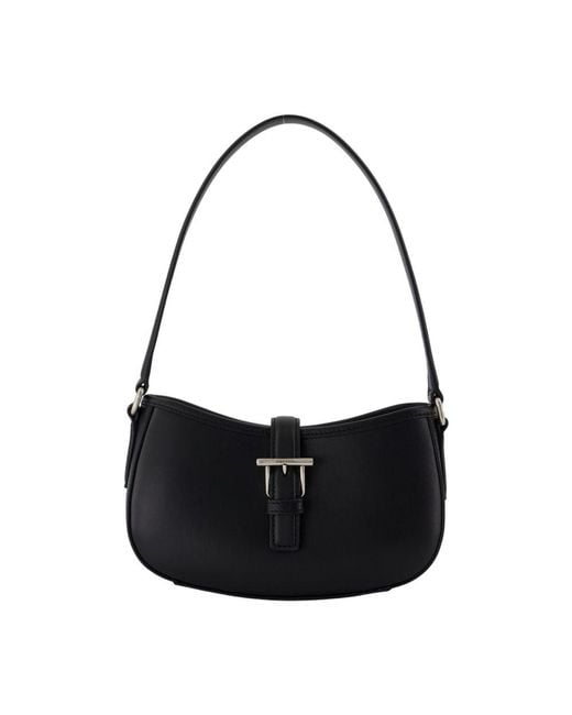 Alexander McQueen T Bar Mini -schoudertas Alexander Mc Queen Leather Black