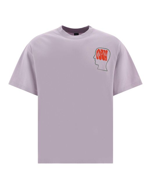 Brain Dead Purple The Now Movement T Shirt for men