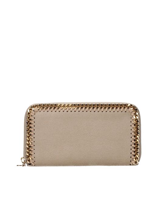 Stella McCartney Natural Stella Mc Cartney Wallets Eco Suede/Butter