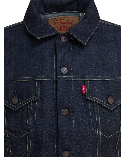 Levi's Blue "Lvc 1961 Type Iii 557" Denim Jacket for men