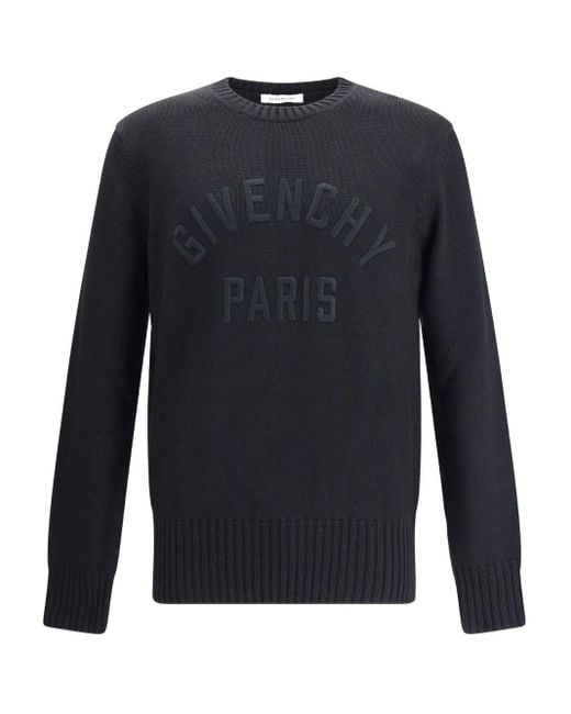 Givenchy Blue Sweaters