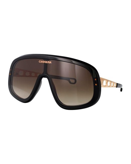 Carrera Black Mask Sunglasses Flaglab 17 2 M2 for men
