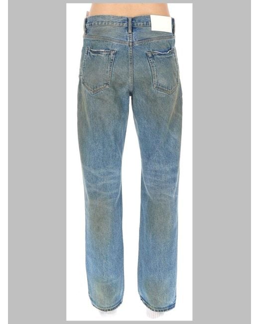 Purple Brand Blue Elevated Denim Mini Jeans