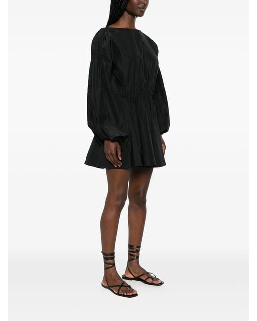 ANDAMANE De Andamane Clara Uitlopende Playsuit Met Open Achterkant in het Black