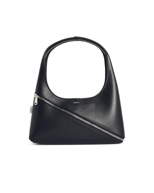 Coperni Black 'Baguette' Lear Bag
