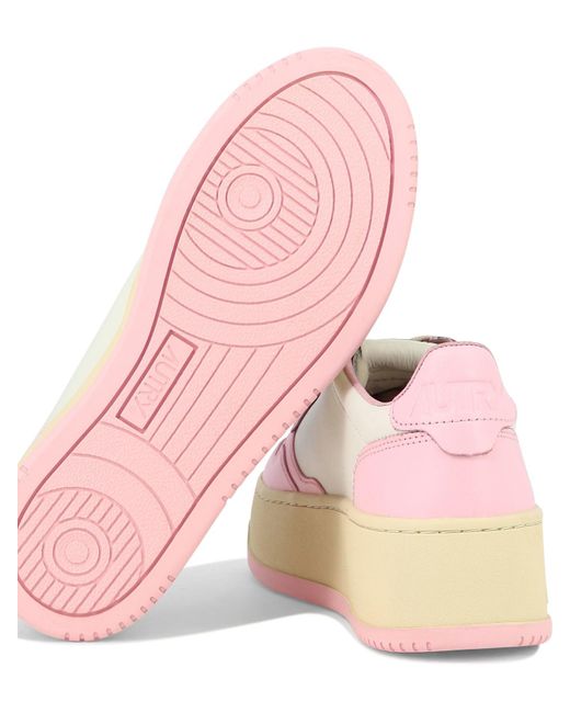 Autry "platform Medaillewinnaar" Sneakers in het Pink