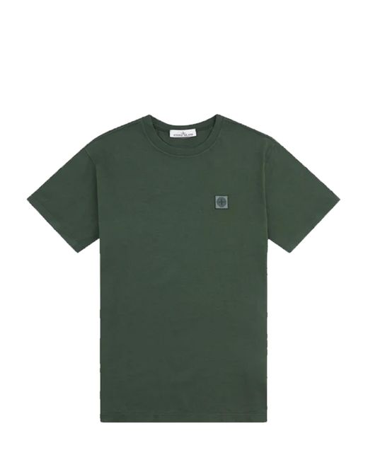 Stone Island T -Shirts und Polos in Green für Herren