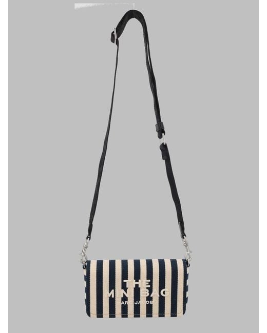 Marc Jacobs Gray Mini Canvas Crossbody Bag