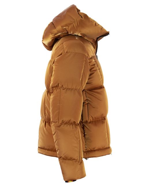 Brielin chaqueta con capucha K-Way de color Brown