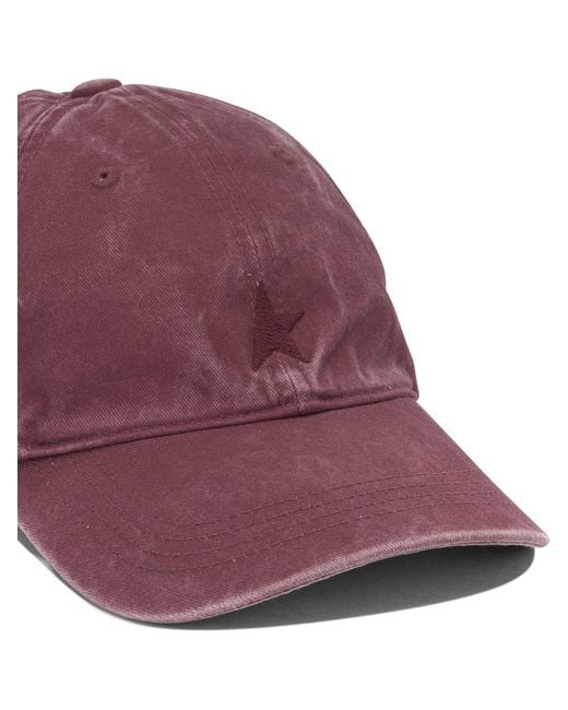 Golden Goose Deluxe Brand Purple "Journey" Baseball Cap