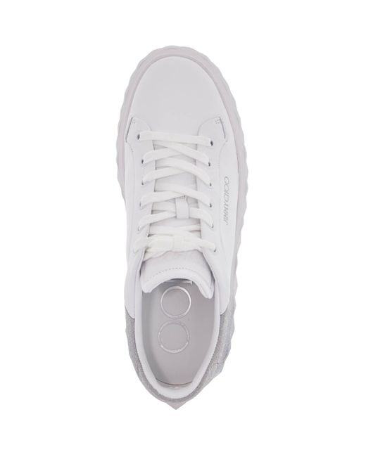 Jimmy Choo Diamond Maxi/f Ii Sne in het White