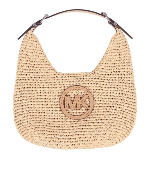 Michael Kors Natural Sm Hobo Shldr