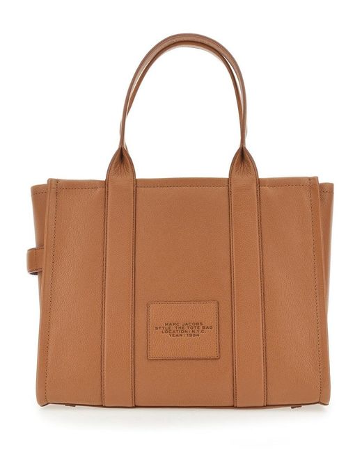Marc Jacobs Brown The Tote Large Bag