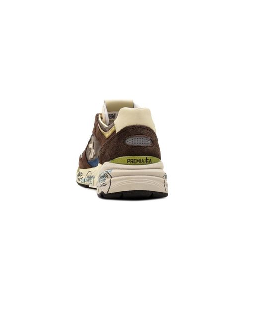 Premiata Brown Sneakers for men