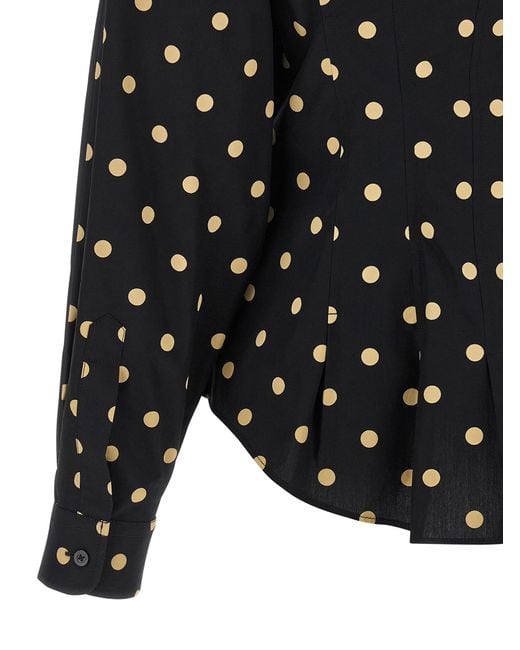 Moschino Black Printed Shirt