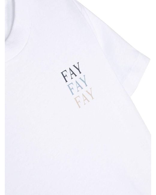 Fay White Mc T Shirt