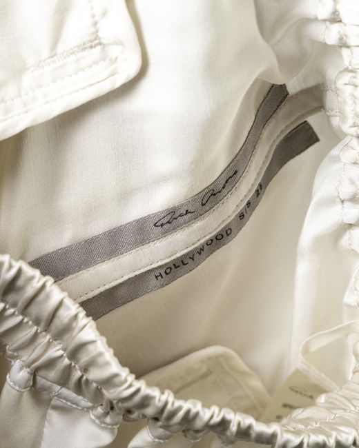Rick Owens Broek Wit in het White