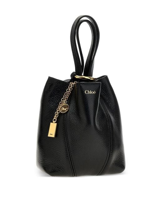 Chloé Black Chloã 'Chloã Spin' Handbag