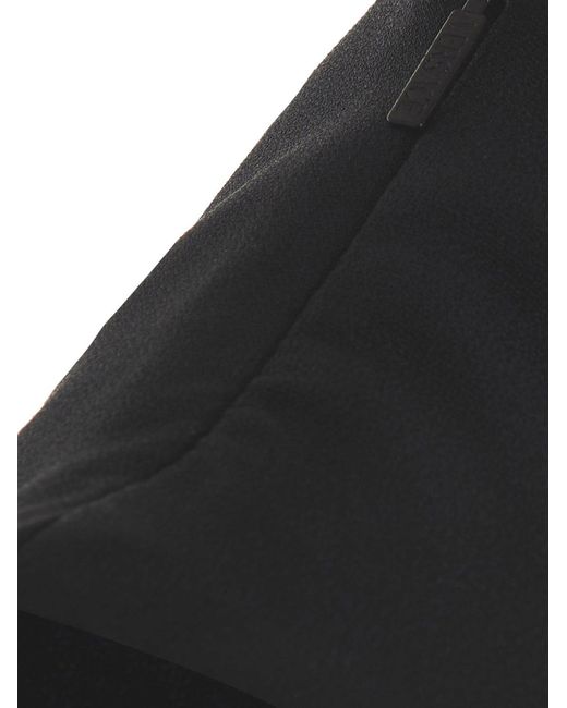 Versace Uitgesneden Midi -jurk in het Black