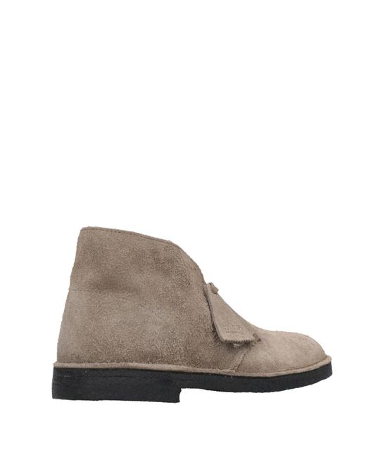 Clarks Gray Boots for men