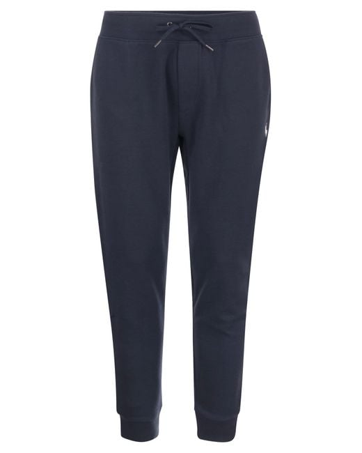 Polo Ralph Lauren Blue Double-Knit Jogger for men