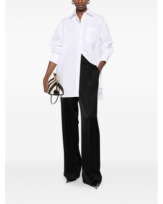 SPORTMAX PRE White Cotton Blend Shirt